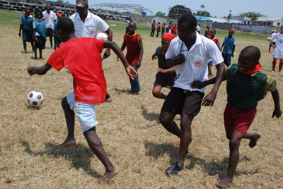 Mozambique training session